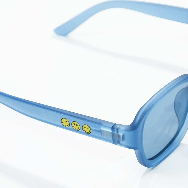 SmileyWorld Kid Sunglasses Square Sea Blue - SmileyWorld