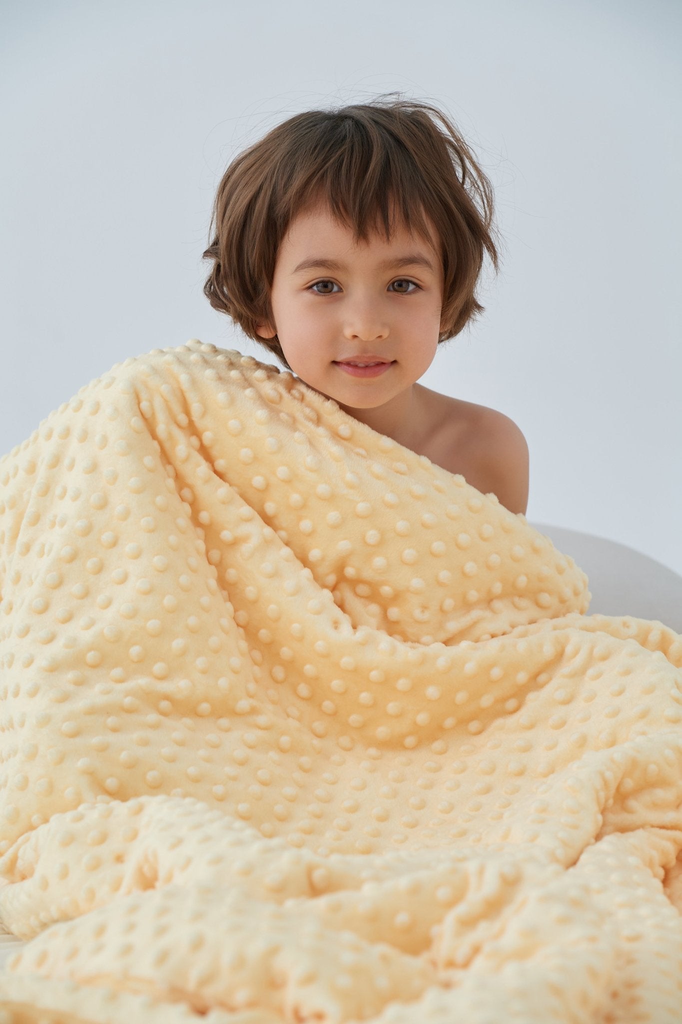 SmileyWorld Kids 3D Raised Dot Velvet Blanket - SmileyWorld