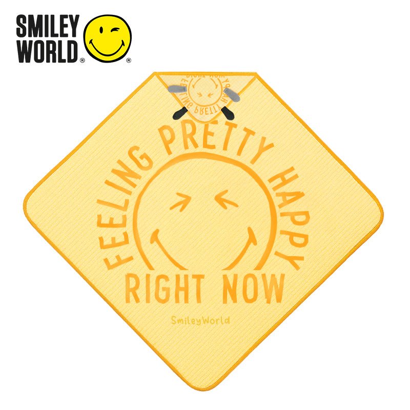 SmileyWorld Kids' 6 - layer cotton gauze bath towel - SmileyWorld