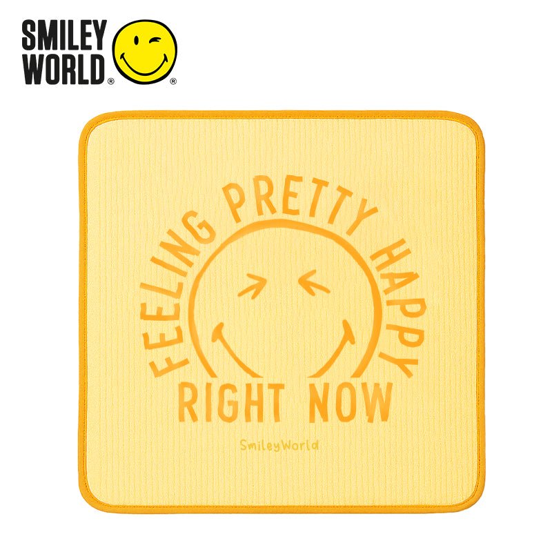 SmileyWorld Kids' 6 - layer cotton gauze bath towel - SmileyWorld