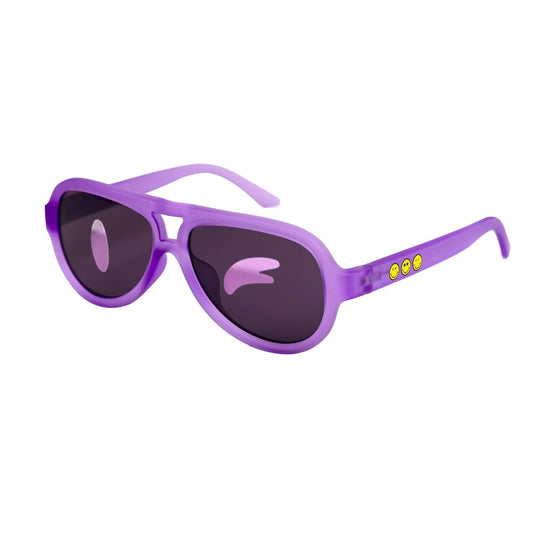 Aviator Kids Sunglasses Coral Purple | 3 - 12+ Years - SmileyWorld
