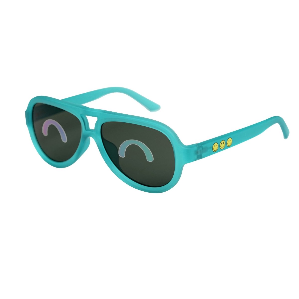 Aviator Kids Sunglasses Lake Green | 3 - 12+ Years - SmileyWorld