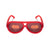 Aviator Kids Sunglasses Raspberry Red | 3 - 12+ Years - SmileyWorld