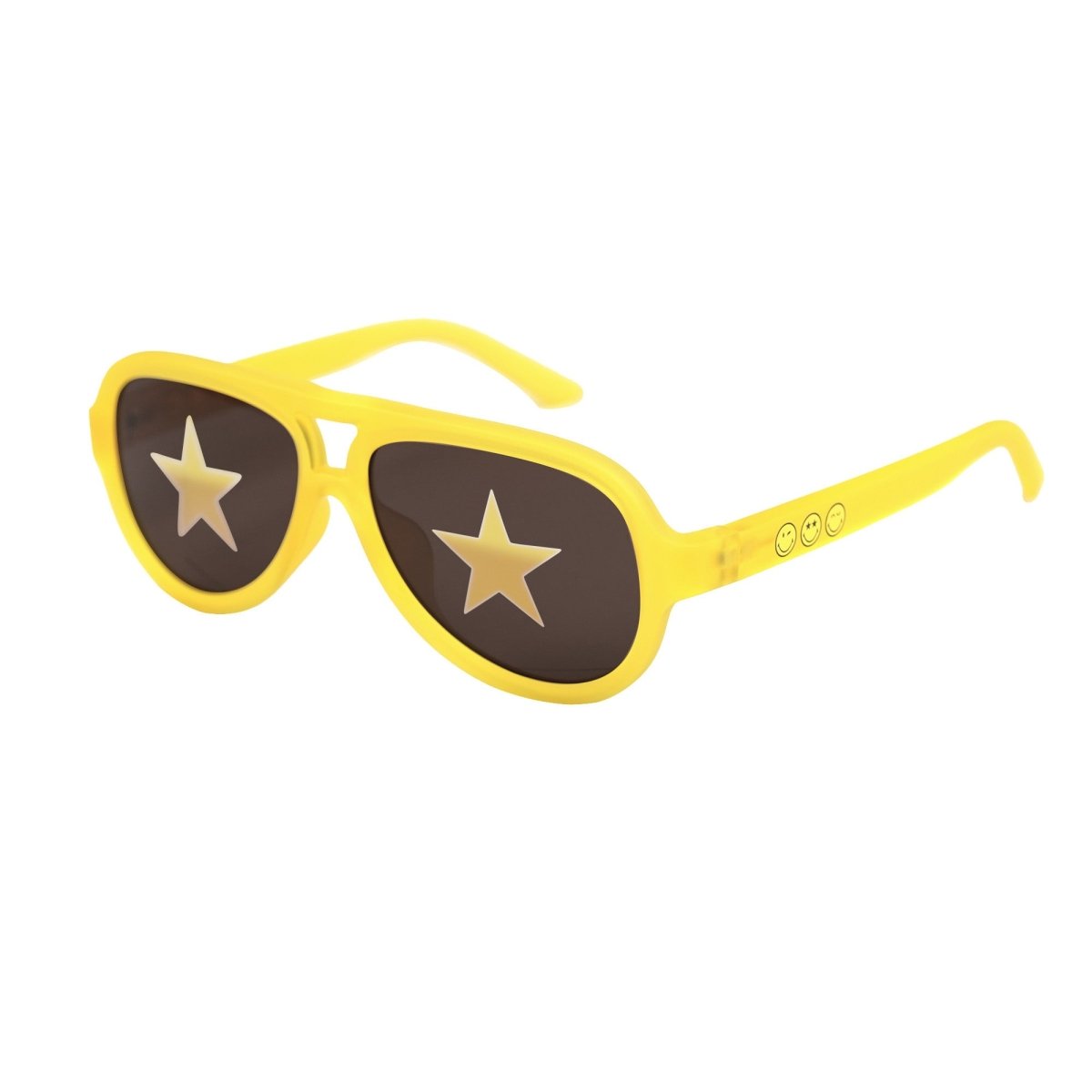 Aviator Kids Sunglasses Sunlight Yellow | 3 - 12+ Years - SmileyWorld