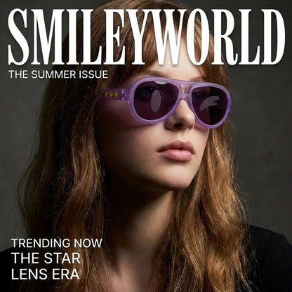Aviator Series - Coral Purple | Candy Pastel - SmileyWorld
