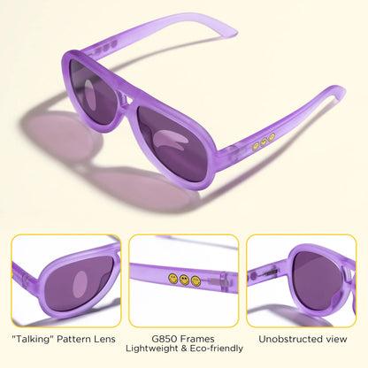 Aviator Series - Coral Purple | Family Matching (Kids & Adults) - SmileyWorld
