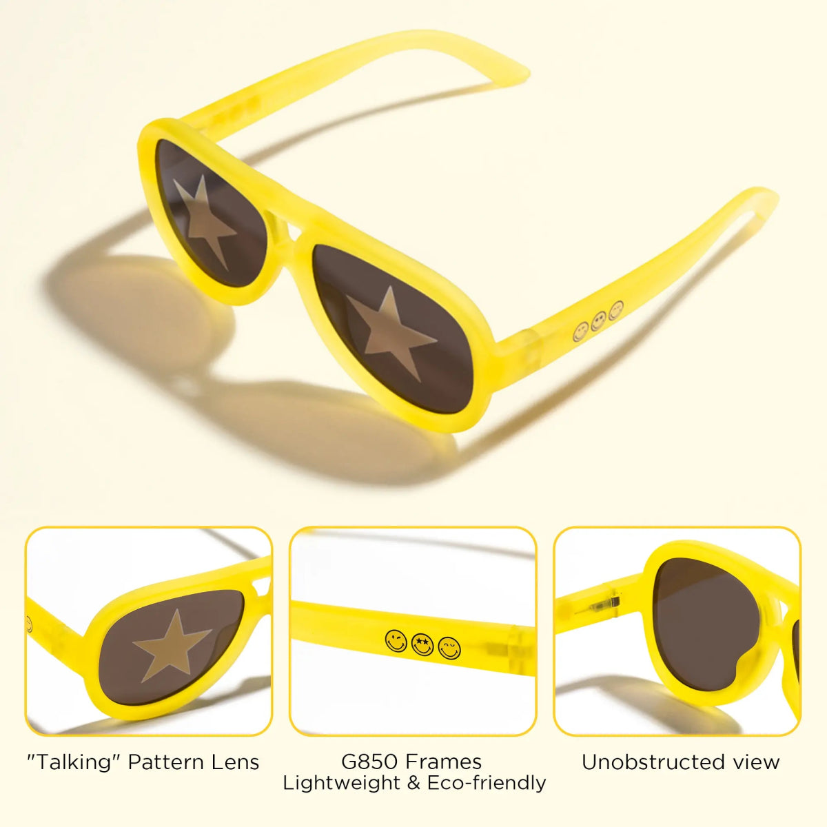 Aviator Series - Sunlight Yellow | Family Matching (Kids & Adults) - SmileyWorld