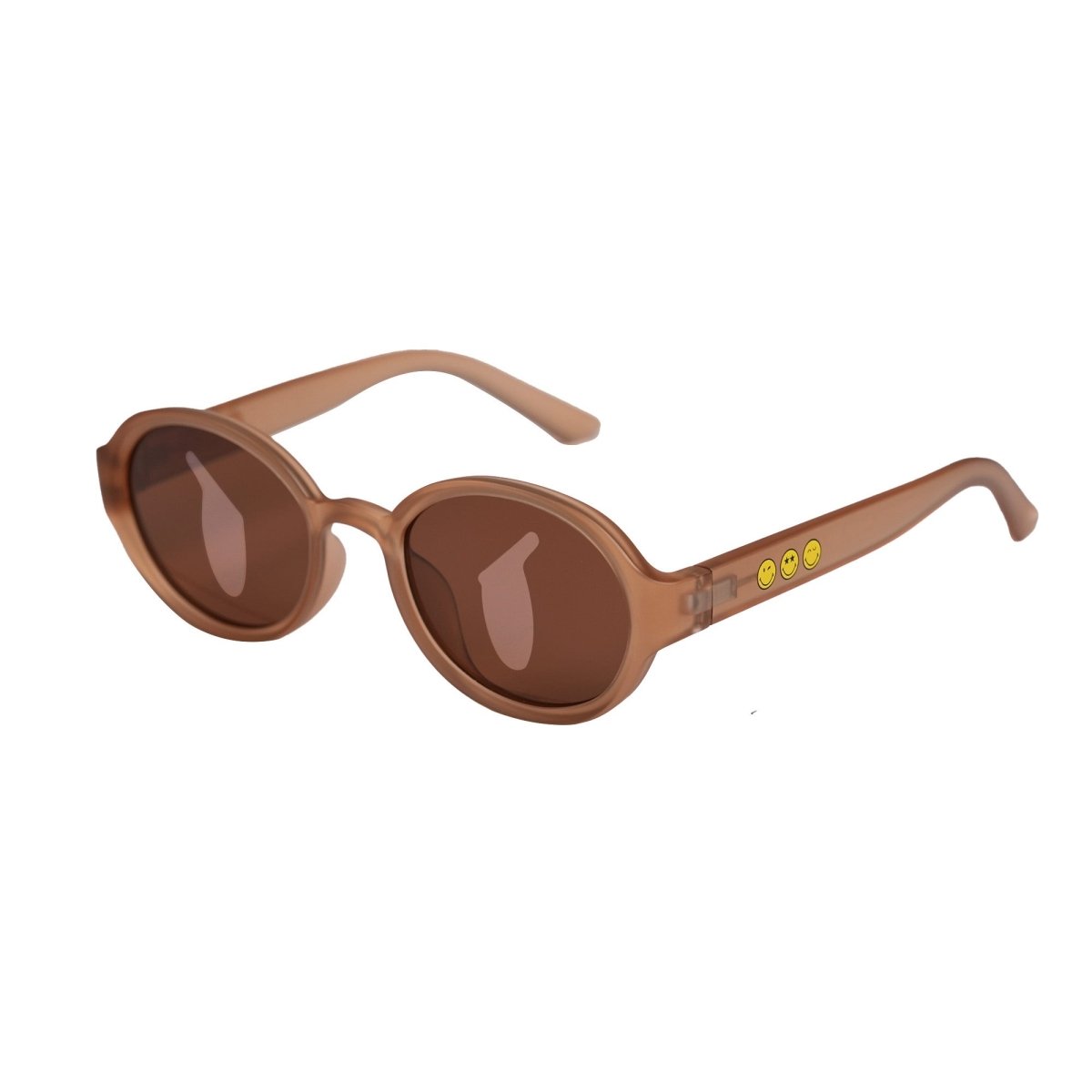 Oval Kids Sunglasses Acorn Brown | 3 - 12+ Years - SmileyWorld