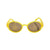 Oval Kids Sunglasses Sunlight Yellow | 3 - 12+ Years - SmileyWorld