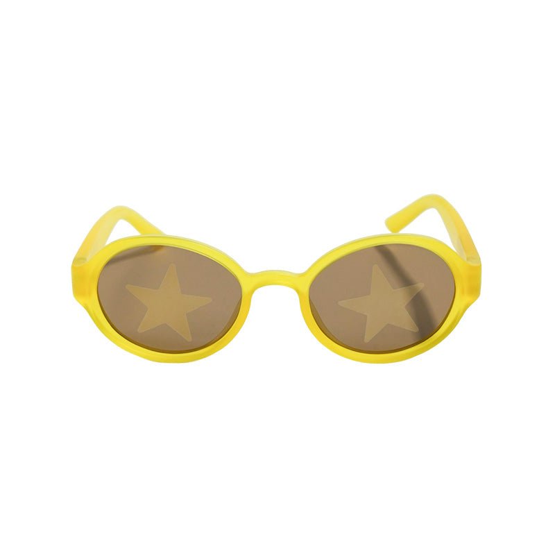 Oval Kids Sunglasses Sunlight Yellow | 3 - 12+ Years - SmileyWorld