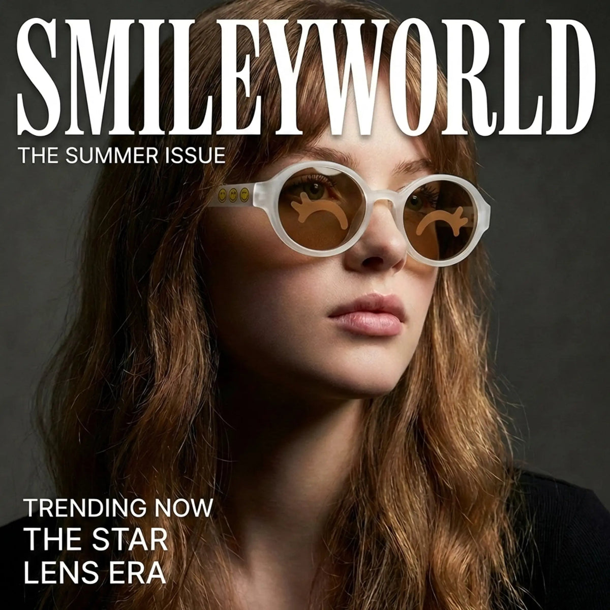 Oval Series - Snow White | 90s Retro Vibe - SmileyWorld