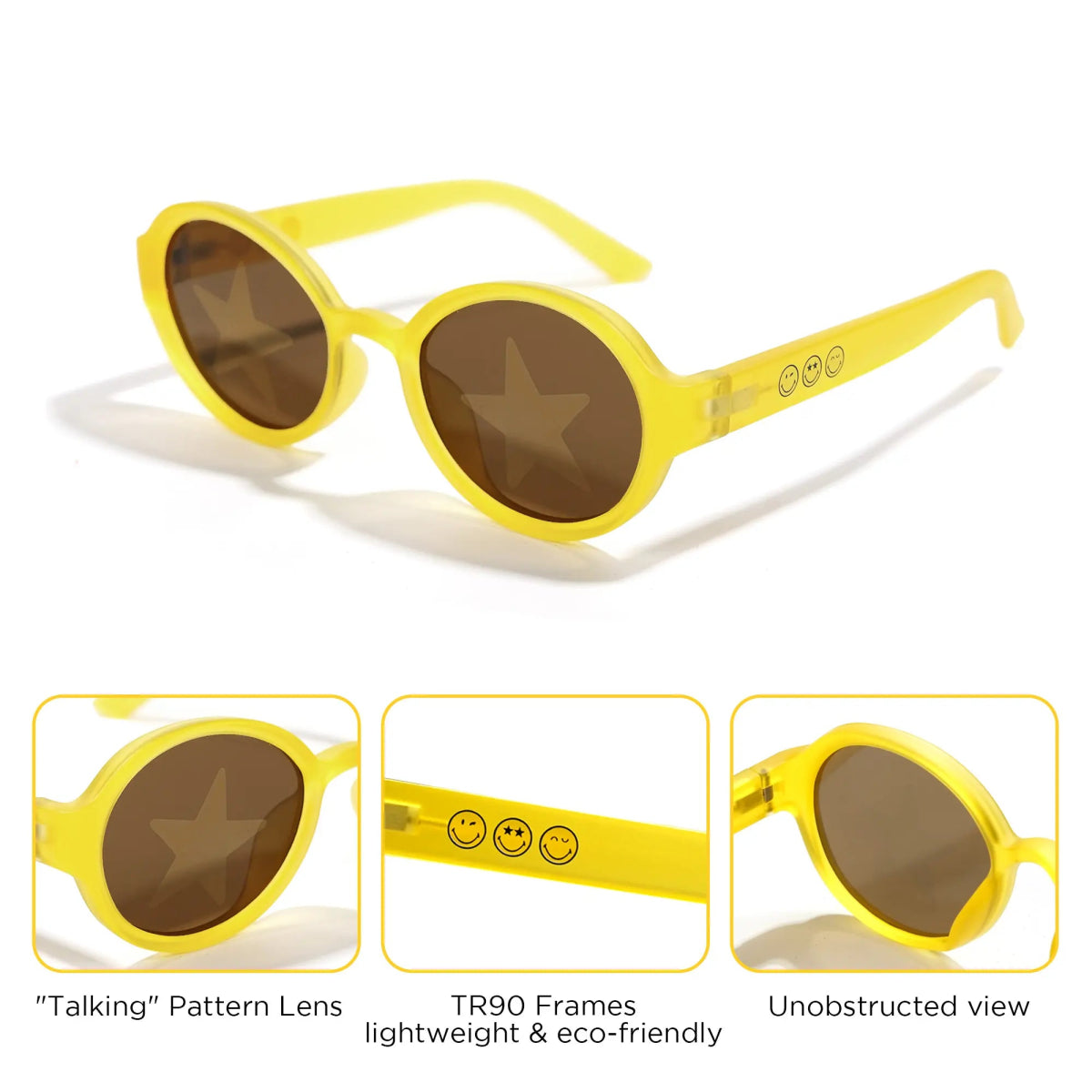 Oval Series - Sunlight Yellow | Family Matching (Kids & Adults) - SmileyWorld
