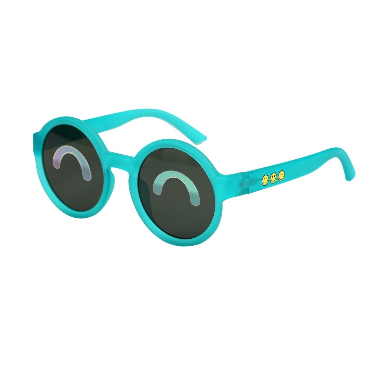 Round Kids & Baby Sunglasses Lake Green | 0 - 12 Years - SmileyWorld