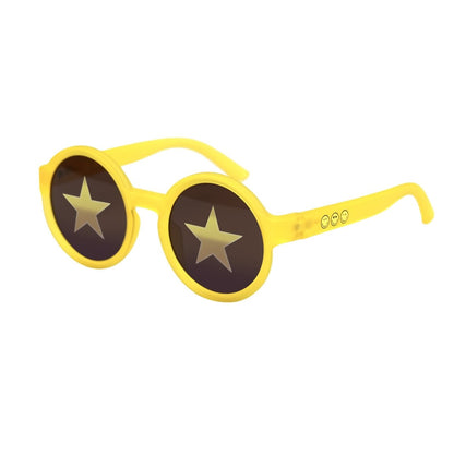 Round Kids & Baby Sunglasses Sunlight Yellow | 0 - 12 years - SmileyWorld