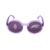 Round Kids Sunglasses Coral Purple | 3 - 12 Years - SmileyWorld