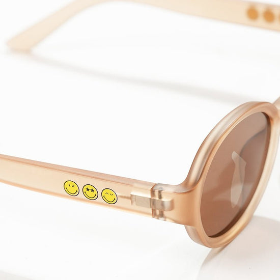 SmileyWorld Kid Sunglasses Oval Acorn Brown - SmileyWorld