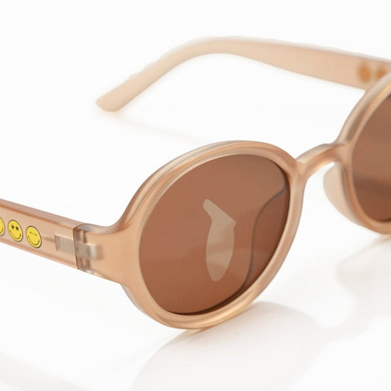 SmileyWorld Kid Sunglasses Oval Acorn Brown - SmileyWorld