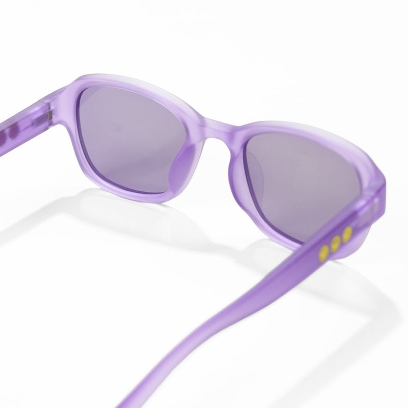 SmileyWorld Kid Sunglasses Square Coral Purple - SmileyWorld