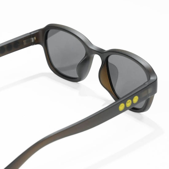 SmileyWorld Kid Sunglasses Square Obsidian Black - SmileyWorld