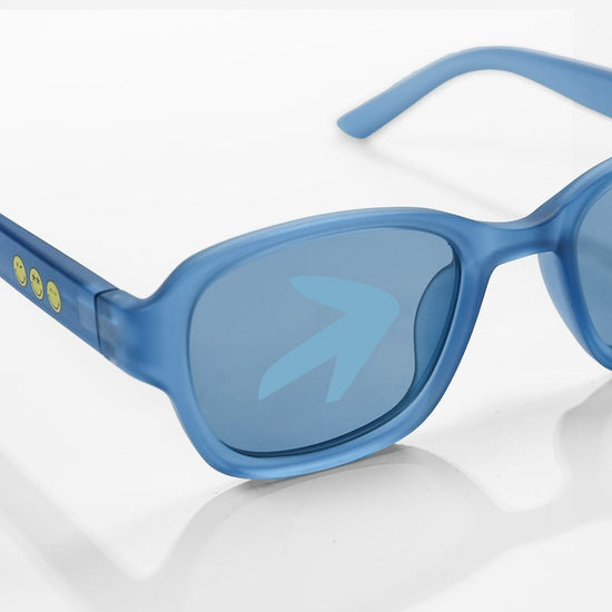 SmileyWorld Kid Sunglasses Square Sea Blue - SmileyWorld