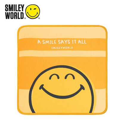 SmileyWorld Kids' 6 - layer cotton gauze bath towel - SmileyWorld