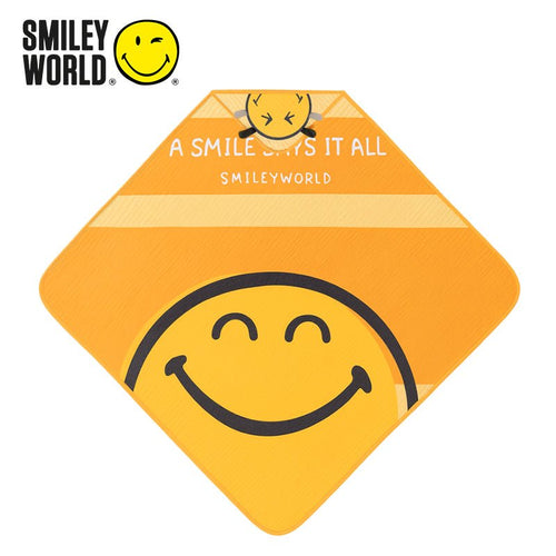 SmileyWorld Kids' 6 - layer cotton gauze bath towel - SmileyWorld