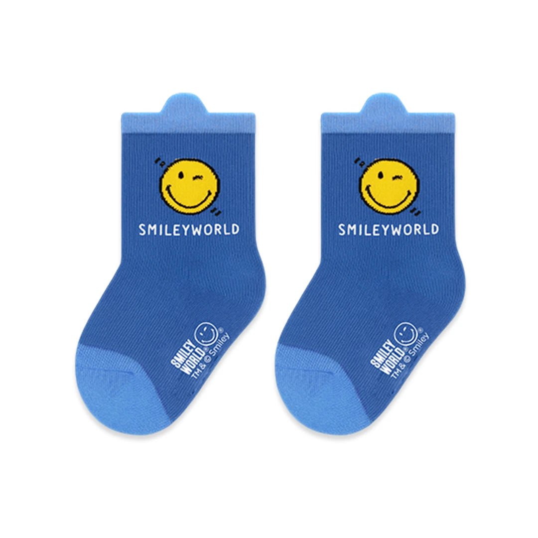 SmileyWorld Kids & Baby Socks: "Playground Pals" 6 - Pair Pack - Shoyee