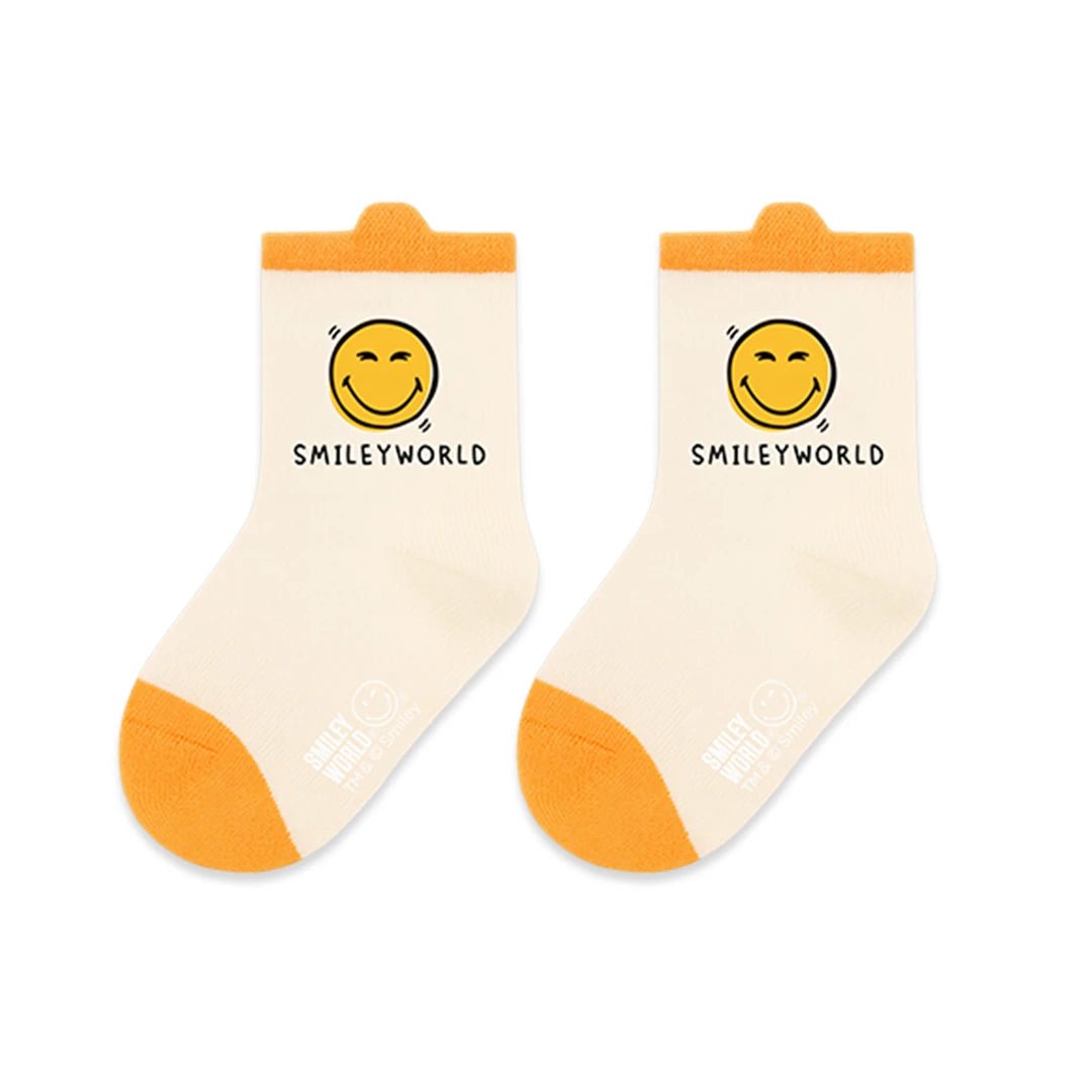 SmileyWorld Kids & Baby Socks: "Playground Pals" 6 - Pair Pack - Shoyee