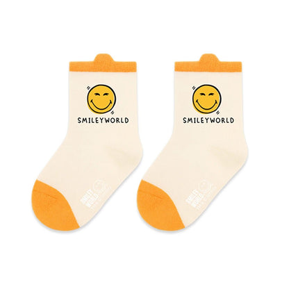 SmileyWorld Kids & Baby Socks: "Playground Pals" 6 - Pair Pack - Shoyee