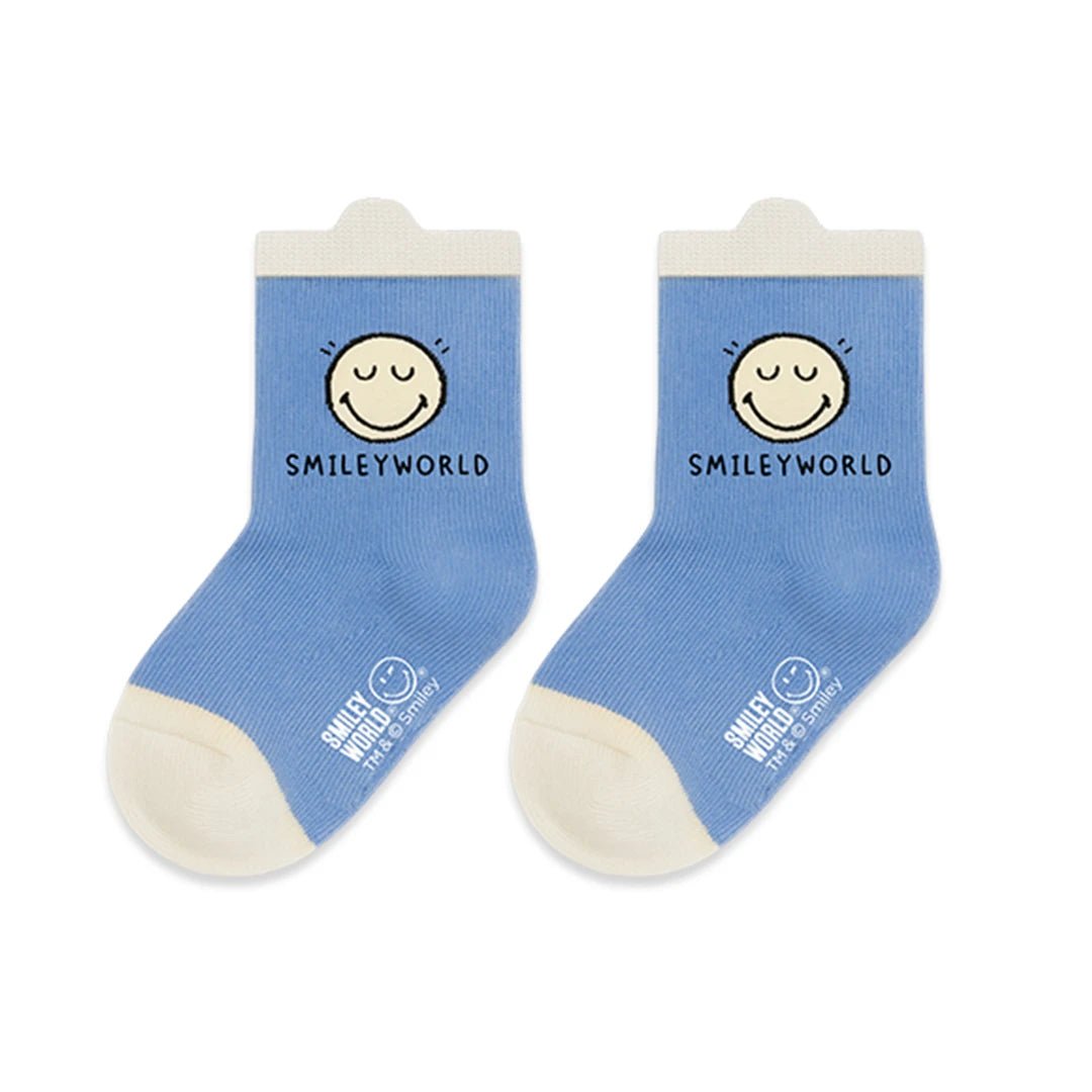 SmileyWorld Kids & Baby Socks: "Playground Pals" 6 - Pair Pack - Shoyee