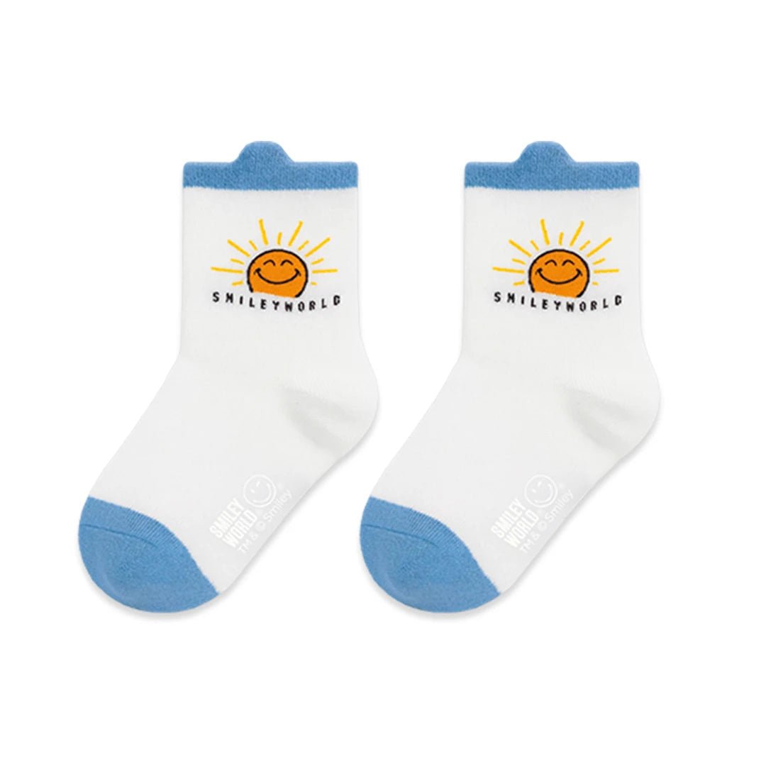 SmileyWorld Kids & Baby Socks: "Playground Pals" 6 - Pair Pack - Shoyee