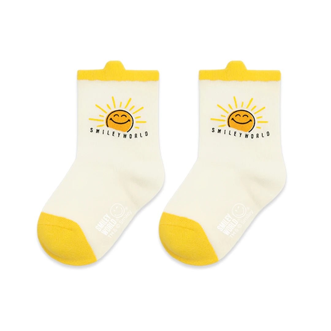 SmileyWorld Kids & Baby Socks: "Playground Pals" 6 - Pair Pack - Shoyee