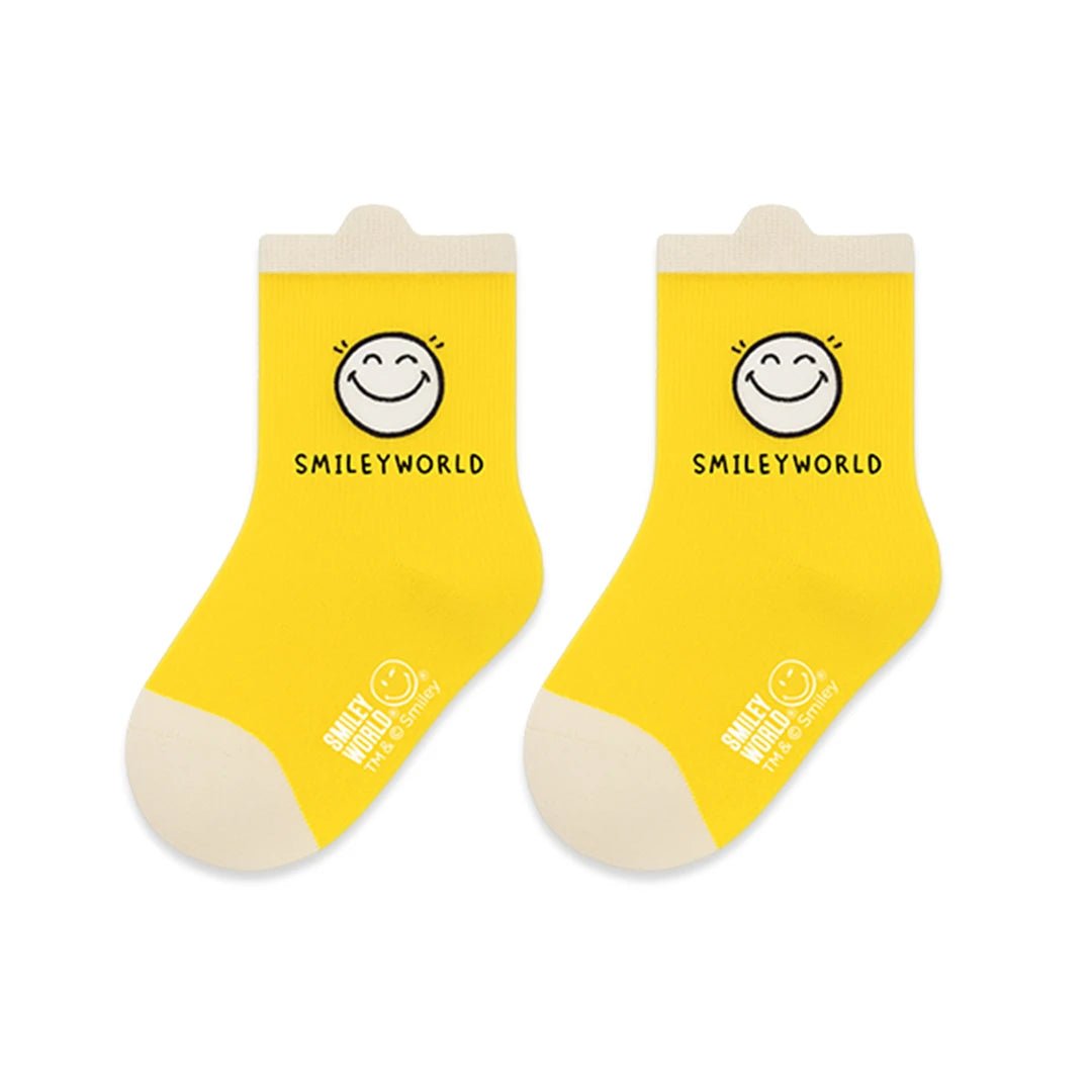 SmileyWorld Kids & Baby Socks: "Playground Pals" 6 - Pair Pack - Shoyee