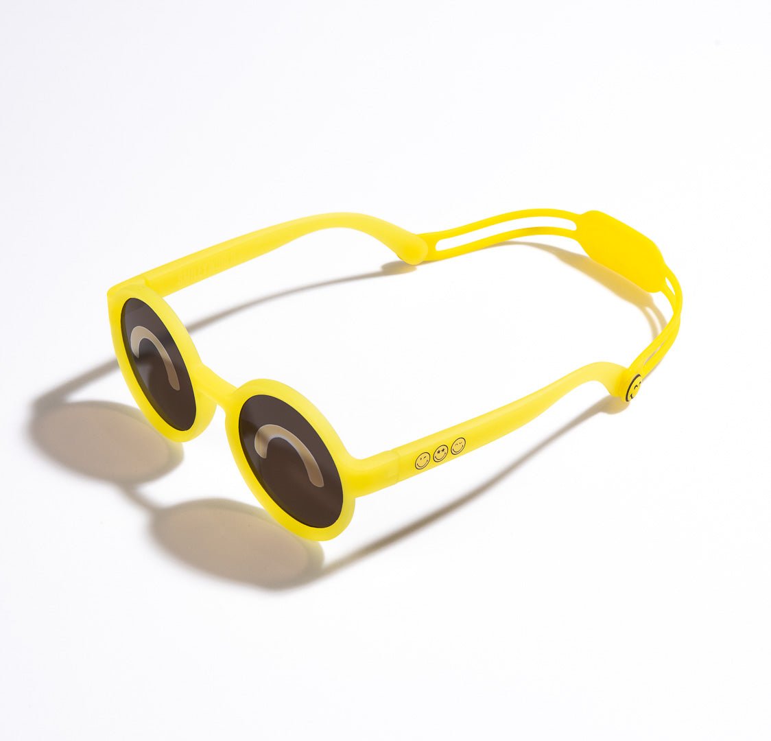 SmileyWorld Kids & Baby Sunglasses Round Sunlight Yellow - SmileyWorld