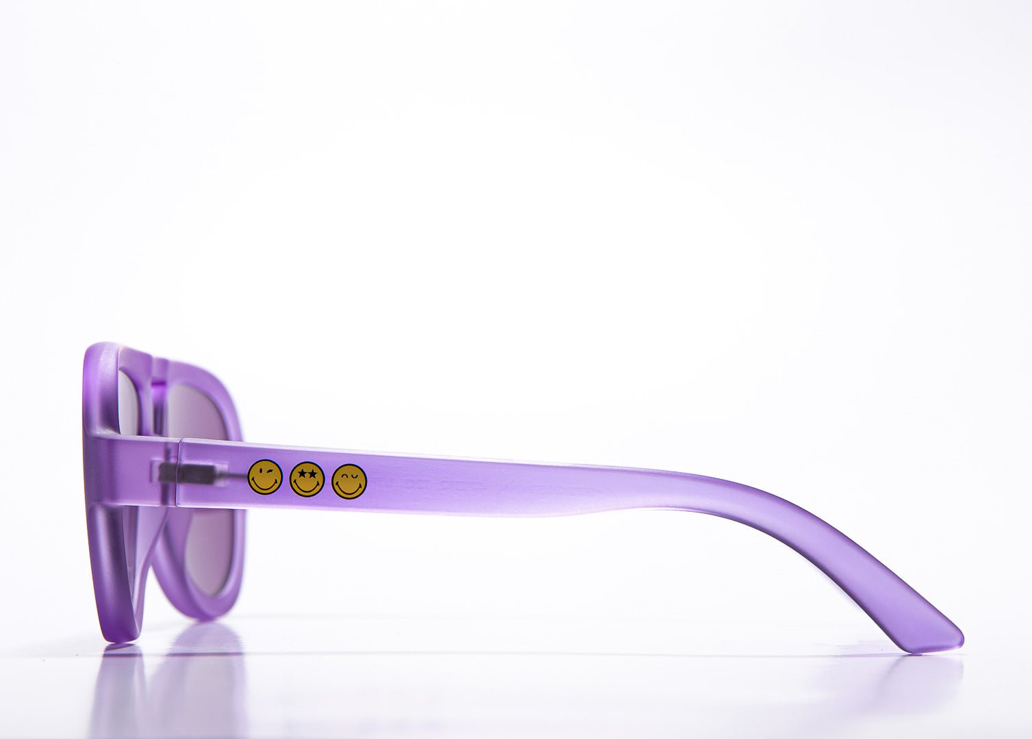 SmileyWorld Kids Sunglasses Aviator Coral Purple - SmileyWorld