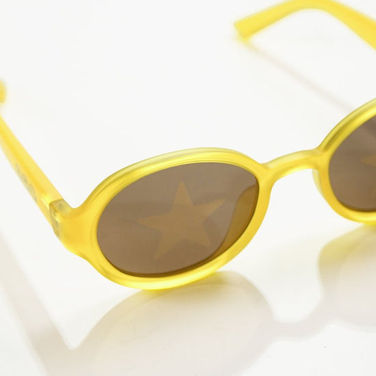 SmileyWorld Kids Sunglasses Oval Sunlight Yellow - SmileyWorld