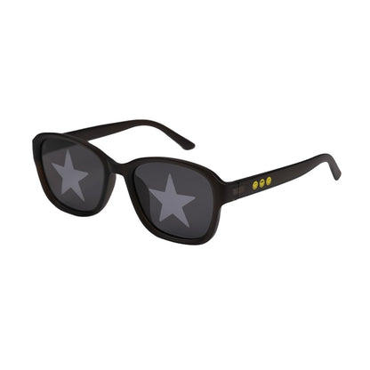 Square Kids Sunglasses Obsidian Black | 3 - 12+ Years - SmileyWorld