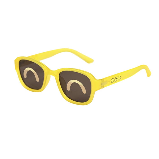 Square Kids Sunglasses Sunlight Yellow | 3 - 12+ Years - SmileyWorld