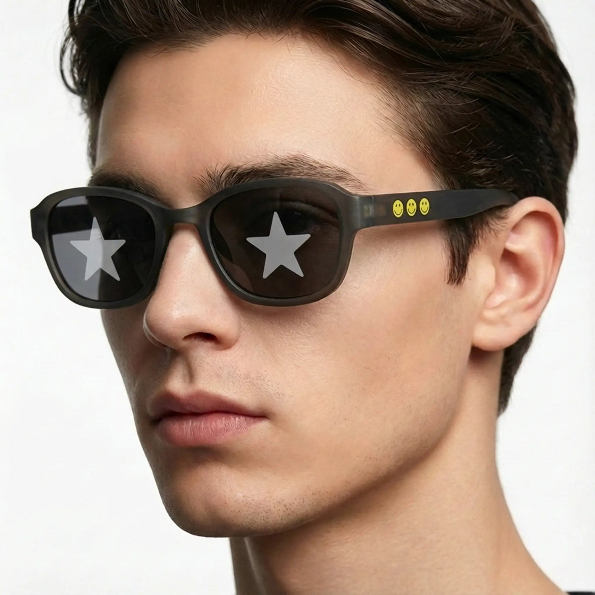 Square Series - Obsidian Black | The Minimalist Edit - SmileyWorld